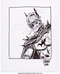 James O'Barr - Batman Specialty Illustration , 1999