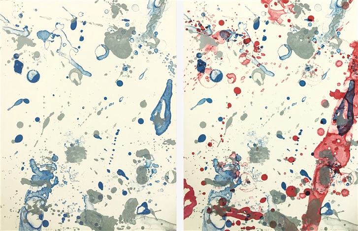 Silver Line Sf 110 State I Ii By Sam Francis On Artnet