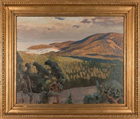 Landscape from Suursaari, 1925