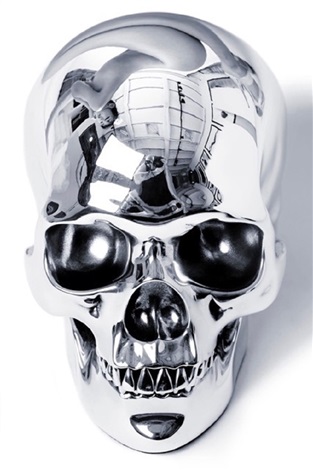 silver skull