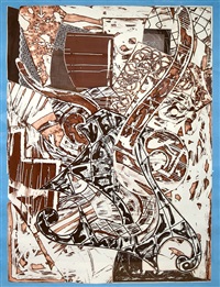 Swan Engraving Framed II, 1984