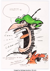 Jean Tabary - Iznogoud Illustration Original Art 
