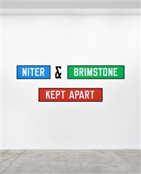 NITER & BRIMSTONE KEPT APART, 1992