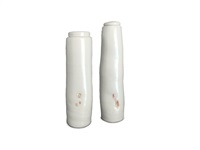 Pair of Porcelain Celadon Jars, 1988