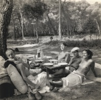Picnic, Mougins (Nusch and Paul Eluard,..., 1937