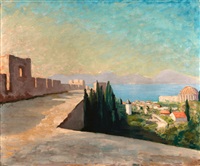 The Battlements at Rhodes, 1930–1938