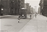 Untitled NY (Children Following Carousel), ca. 1940
