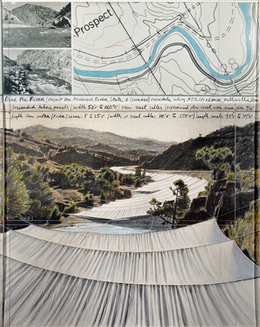 Over The River By Christo And Jeanne Claude On Artnet