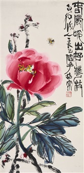 牡丹蜜蜂