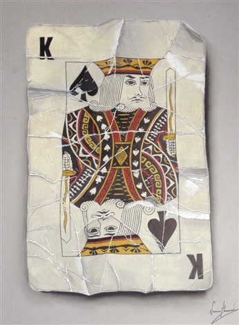 Playing Cards King By Nourine Hammad On Artnet