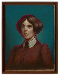 Untitled (red thread lady), 2013–2018