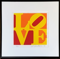 LOVE - Yellow, Orange,  Red, 1996