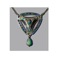 Reuleaux Triangular Pendant, ca. 1905