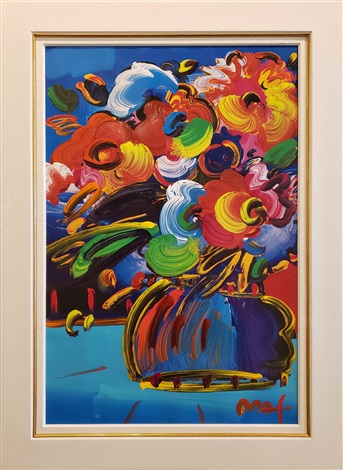 Vase Of Flowers By Peter Max On Artnet