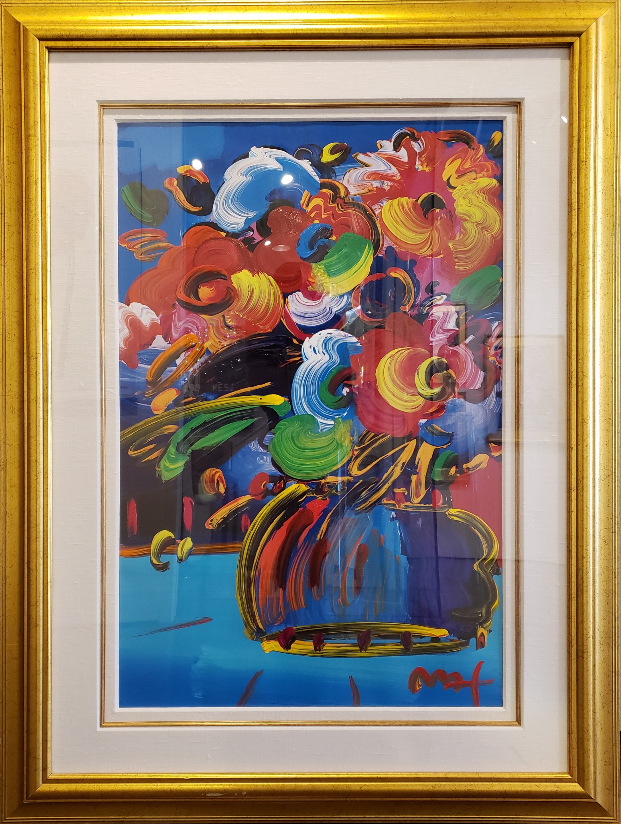 Vase Of Flowers By Peter Max On Artnet