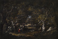 Vieux Chenes, Rochers, Fagotiere et Petite..., 1859 Vieux Chenes, Rochers, Fagotiere et Petite..., 1859