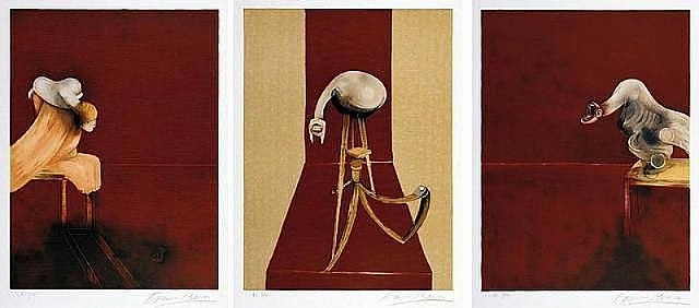 francis bacon paintings triptych