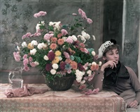After Degas, Woan and Flowers, New York, 1960