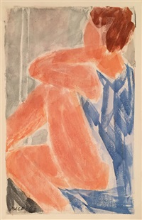 Jan at Window (88-OSW1), 1988