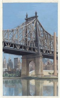 Queensborough Bridge with View of Manhattan..., 1998