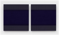Blue Nights II (Diptych), 2019