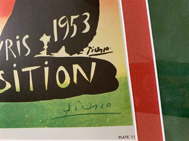 Vallaurus Exposition 1953 Poster by Pablo Picasso on artnet
