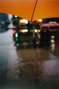 Orange Umbrella, 1950