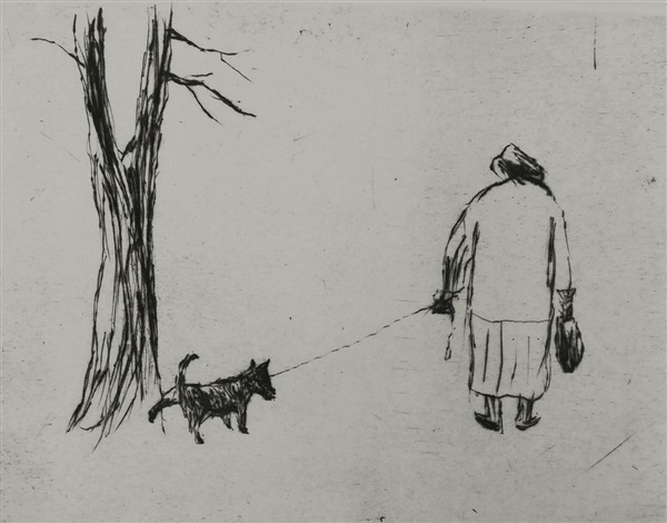 Frau hund