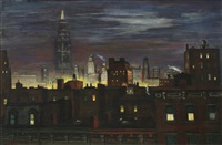 Night in Manhattan, 1936