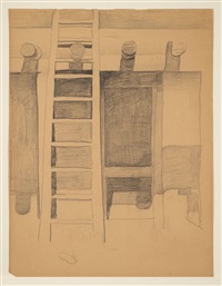 Untitled (Ghost Ranch Patio), 1940