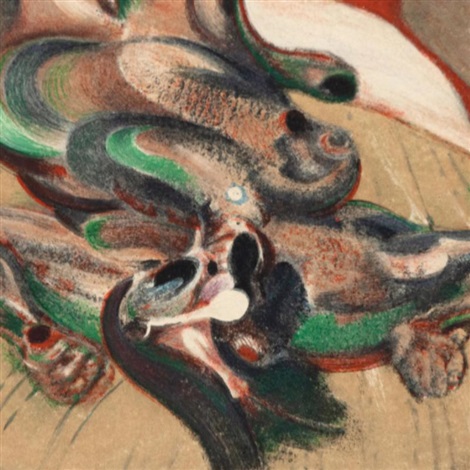 francis bacon lying figure