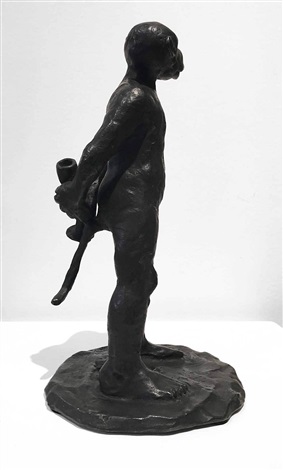 Malerstamm Hans Affe Mit Weinglas By Jorg Immendorff On Artnet