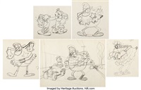 The New Car Flip the Frog Animation Drawings , 1931