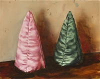 Pink Cone, Green Cone, 2020