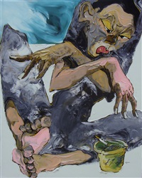 'Arms Crossed' Oil on Canvas Figurative..., 2011