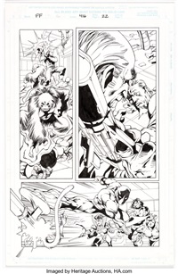 Carlos Pacheco and Bob Wiacek Fantastic Four , 1996