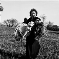 Johnny Cash and Kate Moss, Nashville, 1994