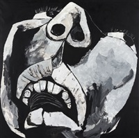 Cabeza, rostro, boceto los condenaos,, 1967