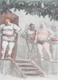 Swimmers, 1897
