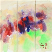 Untitled No. 6, Triptych, 1980–1989