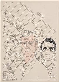 Portraits of Leslie Nielsen & John Beradino..., 1962
