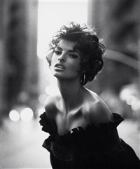 Linda as Sophia, Linda Evangelista, 1990
