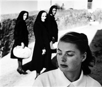 Ingrid Bergman at Stromboli, Italy, 1949