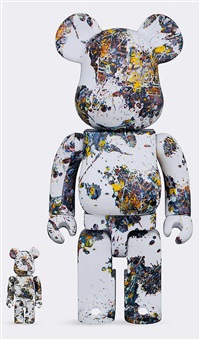 Jackson Pollock Bearbrick 400% Companion..., 2020