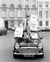 Chanel Shopping Bags, Christy Turlington for , 1992
