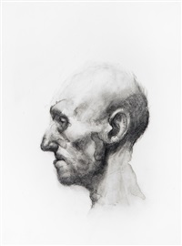 After the death mask of Antonio Canova, 2012