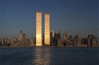 Sunset on the World Trade Center, New York,..., 1079