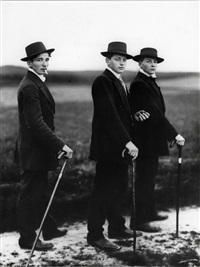 Jungbauern (Young farmers), Westerwald, 1914