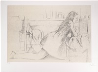 Young Girl on the Edge of the Bed, 1994