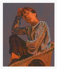 Self-Portrait (Blue), 2021